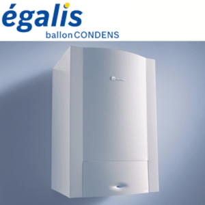 Chaudière Gaz Condensation Elm Leblanc Egalis Avec Ballon Intégré - Occasion Blanc